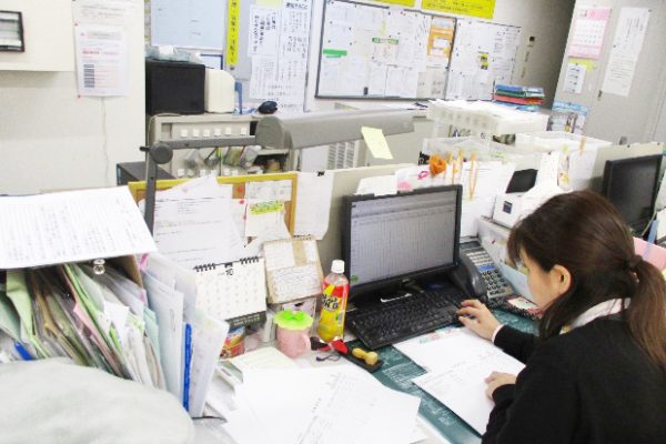 管理事務室でデータを一括管理！